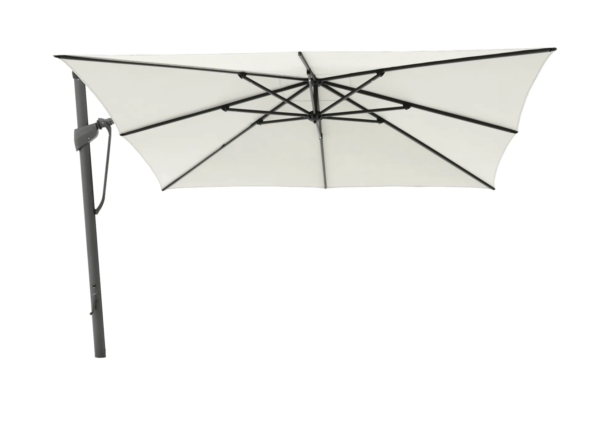 Glatz Sombrano S+ Easy zweefparasol 350x350cm