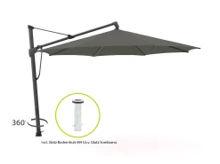 Glatz Sombrano S+ Easy zweefparasol ø 350cm