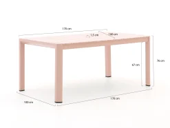 Hartman Alexandra dining tuinset 5-delig