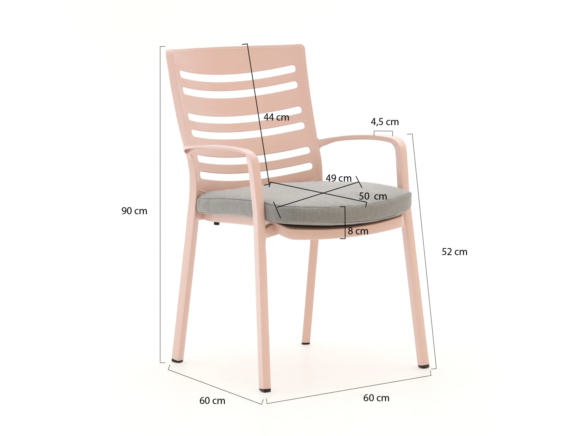 Hartman Alexandra dining tuinset 5-delig