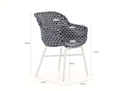 Hartman Delphine dining tuinstoel