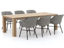 Hartman Delphine/ROUGH-X 240cm dining tuinset 7-delig