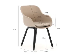 Hartman Le Soleil Element dining tuinstoel