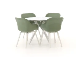 Hartman Le Soleil Element/Sora ø90cm dining tuinset 5-delig