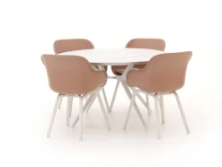 Hartman Le Soleil Element/Sora ø127cm dining tuinset 5-delig