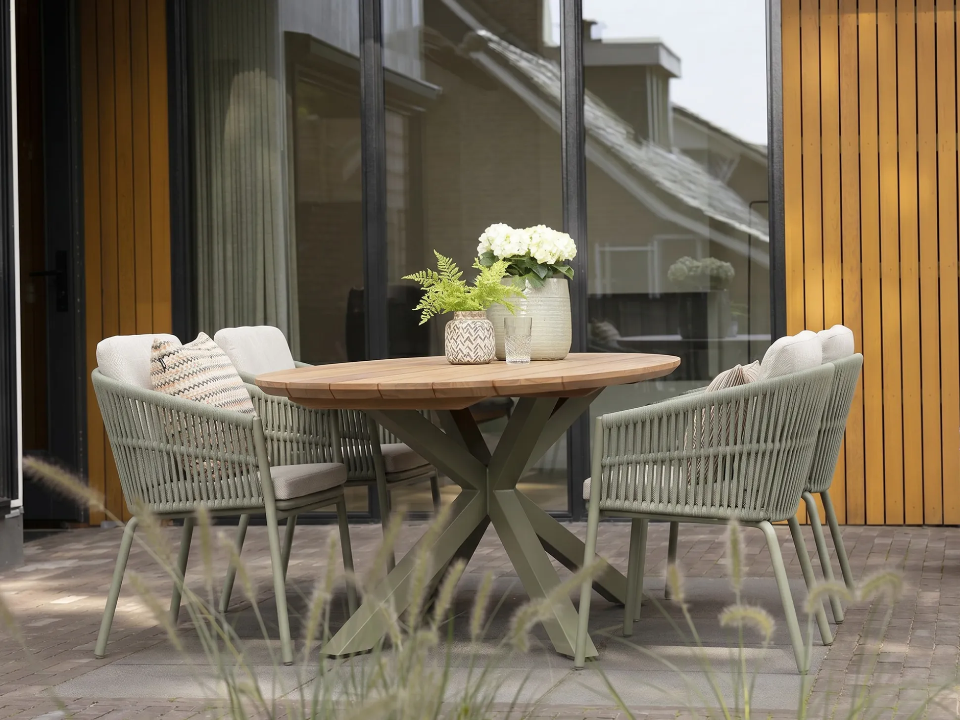 Hartman San Sebastian dining tuintafel 200x120x76cm
