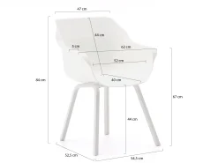 Hartman Sophie Element/ROUGH-S 220cm dining tuinset 7-delig