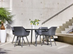Hartman Sophie Element/Studio ø128cm dining tuinset 5-delig