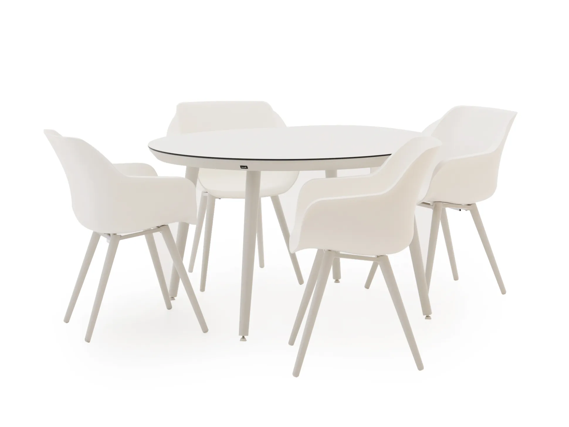 Hartman Sophie Studio ø128cm dining tuinset 5-delig