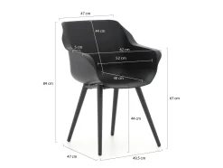 Hartman Sophie Studio dining tuinstoel