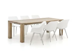 Hartman Sophie Studio/ROUGH-X 240cm dining tuinset 7-delig