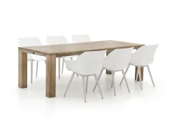 Hartman Sophie Studio/ROUGH-X 240cm dining tuinset 7-delig