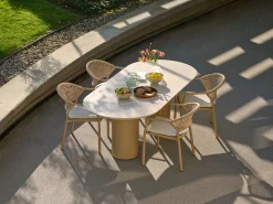 Hartman Taragona dining tuinstoel stapelbaar