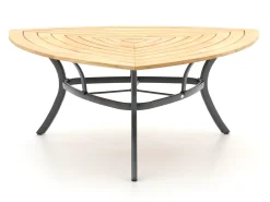 Hartman Triangular Classic dining tuintafel 170x170x170x74,5cm
