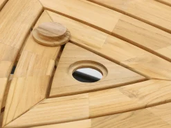 Hartman Triangular Classic dining tuintafel 170x170x170x74,5cm
