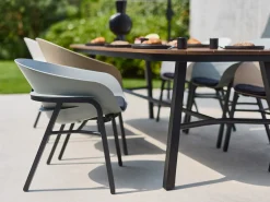 Hartman Tubb dining tuinset 185cm 5-delig verstelbaar