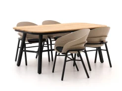 Hartman Tubb dining tuinset 185cm 5-delig verstelbaar