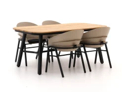 Hartman Tubb dining tuinset 185cm 5-delig verstelbaar