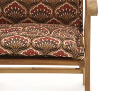 Hartman tuinkussen hoge rug 123x50cm