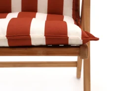 Hartman tuinkussen hoge rug 123x50cm