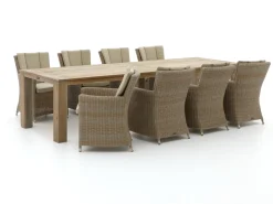 Intenso Adriano/ROUGH-X 320cm dining tuinset 9-delig