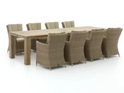 Intenso Adriano/ROUGH-X 320cm dining tuinset 9-delig