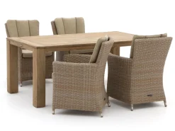 Intenso Adriano/ROUGH-X 180cm dining tuinset 5-delig