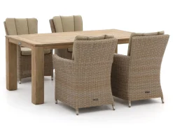 Intenso Adriano/ROUGH-X 180cm dining tuinset 5-delig