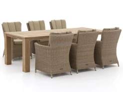 Intenso Adriano/ROUGH-X 240cm dining tuinset 7-delig