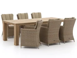 Intenso Adriano/ROUGH-X 240cm dining tuinset 7-delig