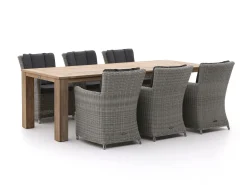 Intenso Adriano/ROUGH-X 240cm dining tuinset 7-delig