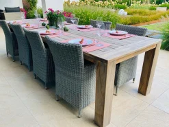 Intenso Adriano/ROUGH-X 240cm dining tuinset 7-delig