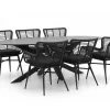 Intenso Asti/Furato ellips 200cm dining tuinset 7-delig