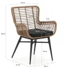 Intenso Asti/Induno Deens Ovaal 240cm dining tuinset 7-delig