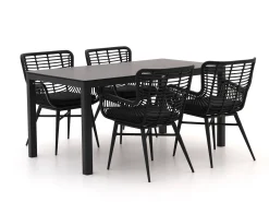 Intenso Asti/La Fonte 160cm dining tuinset 5-delig