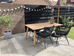 Intenso Asti/ROUGH-S 220cm dining tuinset 7-delig