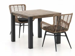 Intenso Asti/ROUGH-S 90cm dining tuinset 3-delig