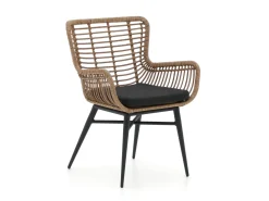Intenso Asti/ROUGH-S 160cm dining tuinset 5-delig