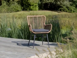Intenso Asti/ROUGH-S 160cm dining tuinset 5-delig