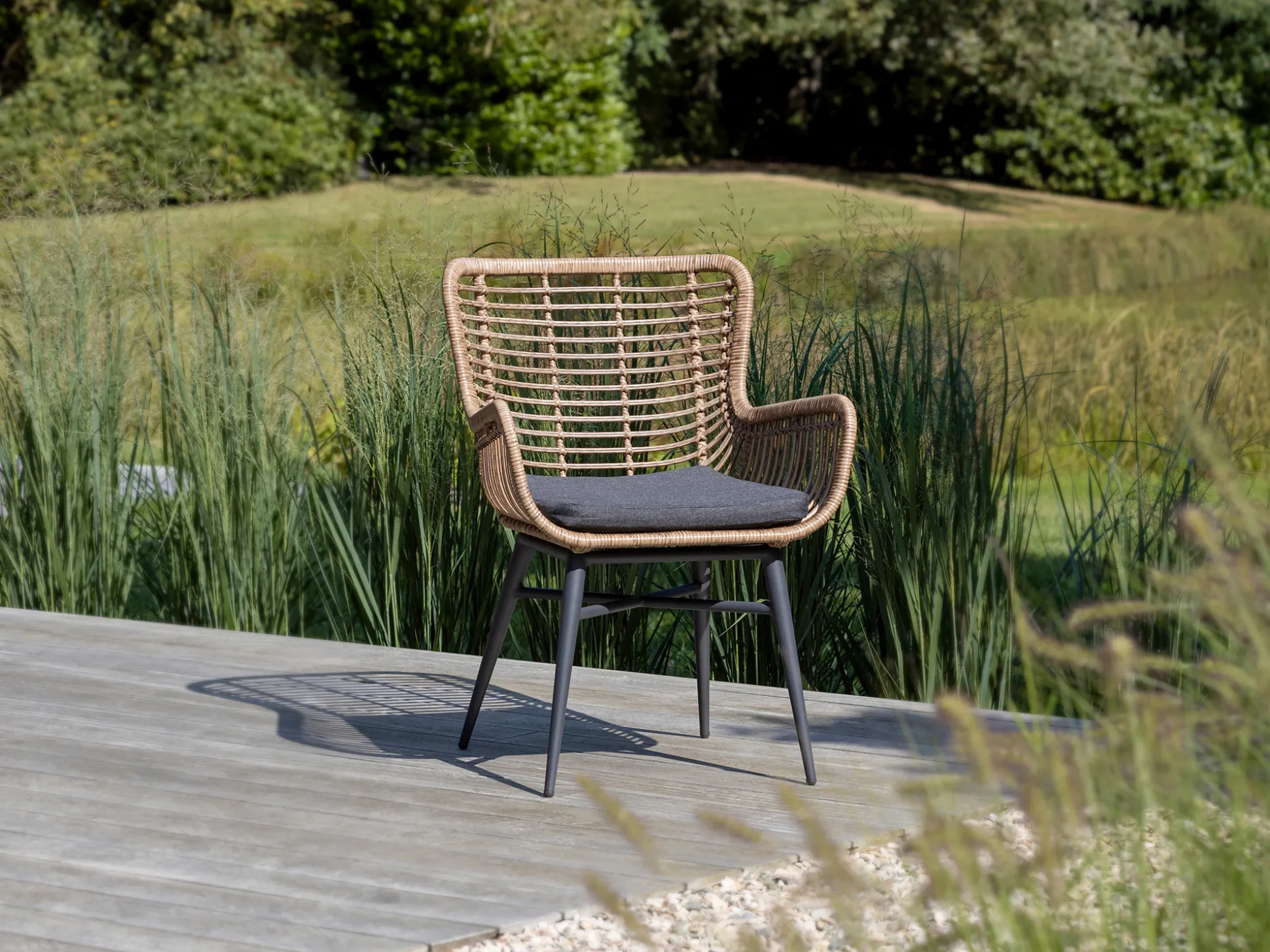 Intenso Asti/ROUGH-S 160cm dining tuinset 5-delig
