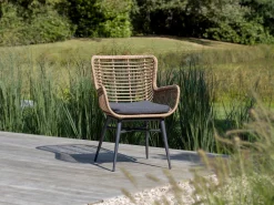 Intenso Asti/ROUGH-S 90cm dining tuinset 5-delig