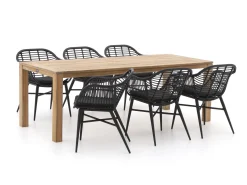 Intenso Azora/ROUGH-S 220cm dining tuinset 7-delig