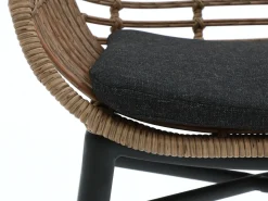 Intenso Azora/ROUGH-Y ø120cm dining tuinset 5-delig