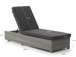 Intenso Carpino ligbed met wiel
