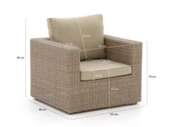 Intenso Carpino lounge tuinstoel