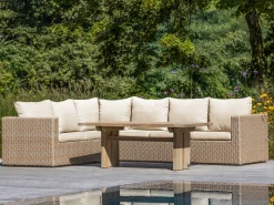 Intenso Carpino/ROUGH-L dining loungeset 3-delig rechts