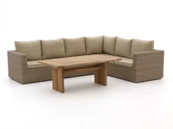 Intenso Carpino/ROUGH-L dining loungeset 3-delig rechts