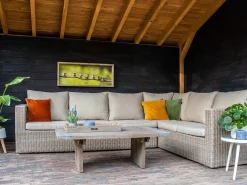 Intenso Carpino/ROUGH-L dining loungeset 3-delig rechts