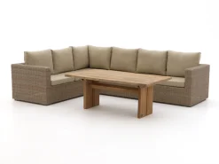 Intenso Carpino/ROUGH-L dining loungeset 3-delig links
