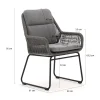 Intenso Isorella/Furato Ellips 200cm dining tuinset 7-delig